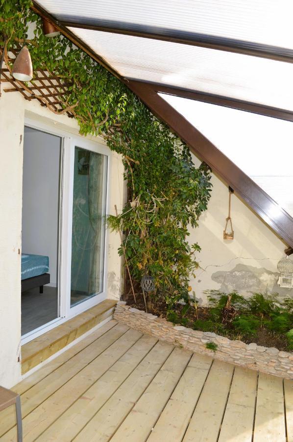 La Maison Penchee, Avec Jardin A 50M De La Plage Asnelles Exterior photo