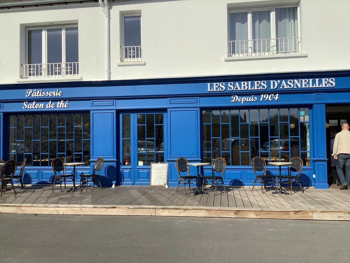 La Maison Penchee, Avec Jardin A 50M De La Plage Asnelles Exterior photo
